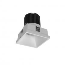 Nora NIO-4STLNDC50XMPW - 4" Iolite LED Square Trimless Downlight, 800lm / 14W, 5000K, Matte Powder White Finish