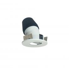 Nora NIOB-1RSL27XMPW - 1" Iolite LED BWF Round Adjustable Slot Aperture, 600lm, 2700K, Matte Powder White Slot Aperture