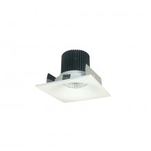 Nora NIOB-2SNB27XMPW/10 - 2" Iolite LED Square Bullnose, 1000lm / 14W, 2700K, Matte Powder White Finish