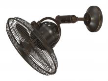 Craftmade BW414AG3 - 14" Bellows IV Indoor/Outdoor (Damp) in Aged Bronze Textured w/ Aged Bronze Blades