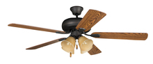 Craftmade PD52ABZ5C4 - 52" Ceiling Fan w/Blades & 4 Lights