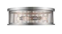 Z-Lite 334F4BN - 4 Light Flush Mount