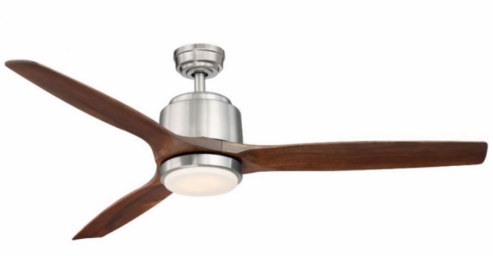 Reya 56 Inch Nickel Ceiling Fan