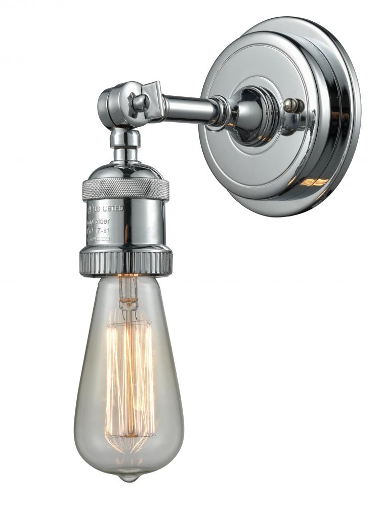 Bare Bulb - 1 Light - 5 inch - Polished Chrome - Sconce