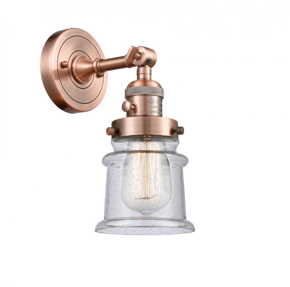 Canton - 1 Light - 5 inch - Antique Copper - Sconce