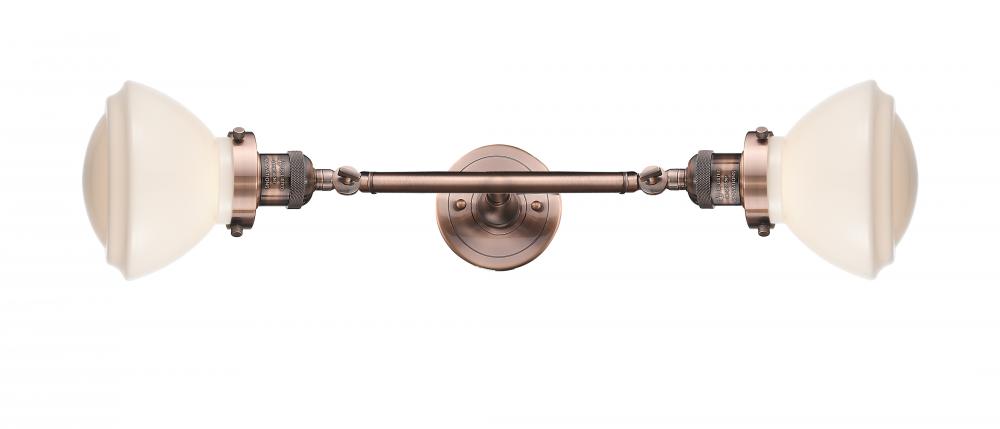 Olean - 2 Light - 7 inch - Antique Copper - Bath Vanity Light