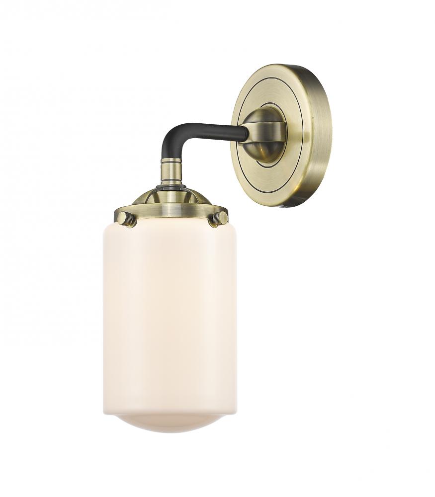 Dover - 1 Light - 5 inch - Brushed Satin Nickel - Sconce