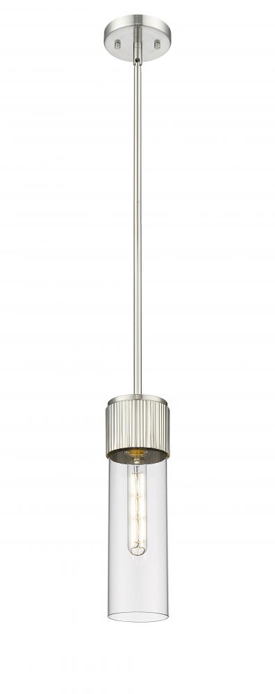 Bolivar - 1 Light - 5 inch - Satin Nickel - Pendant