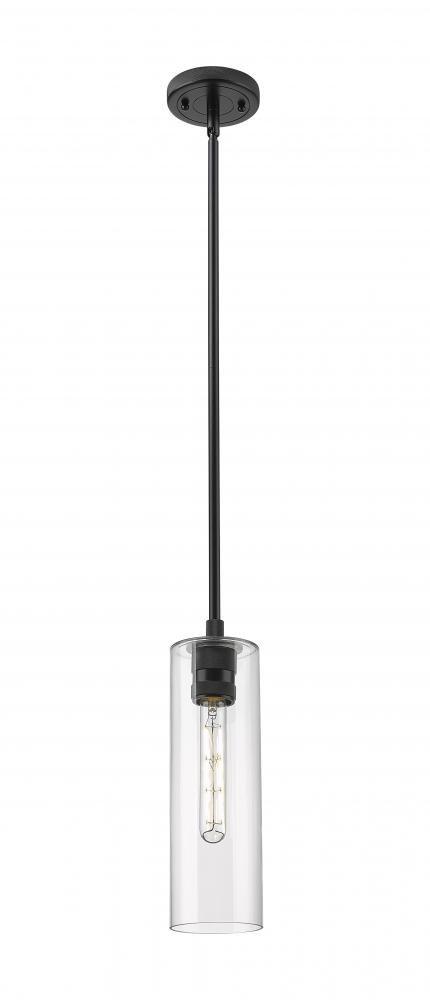 Crown Point - 1 Light - 5 inch - Matte Black - Pendant