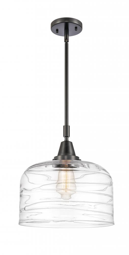 Bell - 1 Light - 12 inch - Matte Black - Mini Pendant