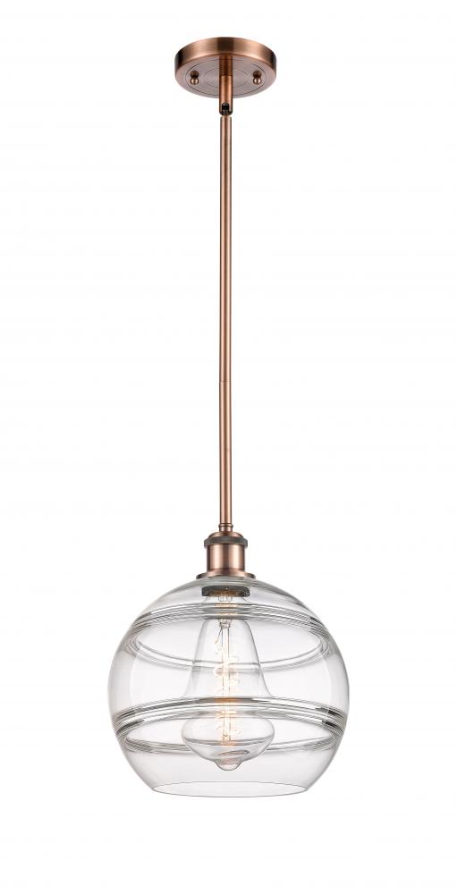 Rochester - 1 Light - 10 inch - Antique Copper - Mini Pendant