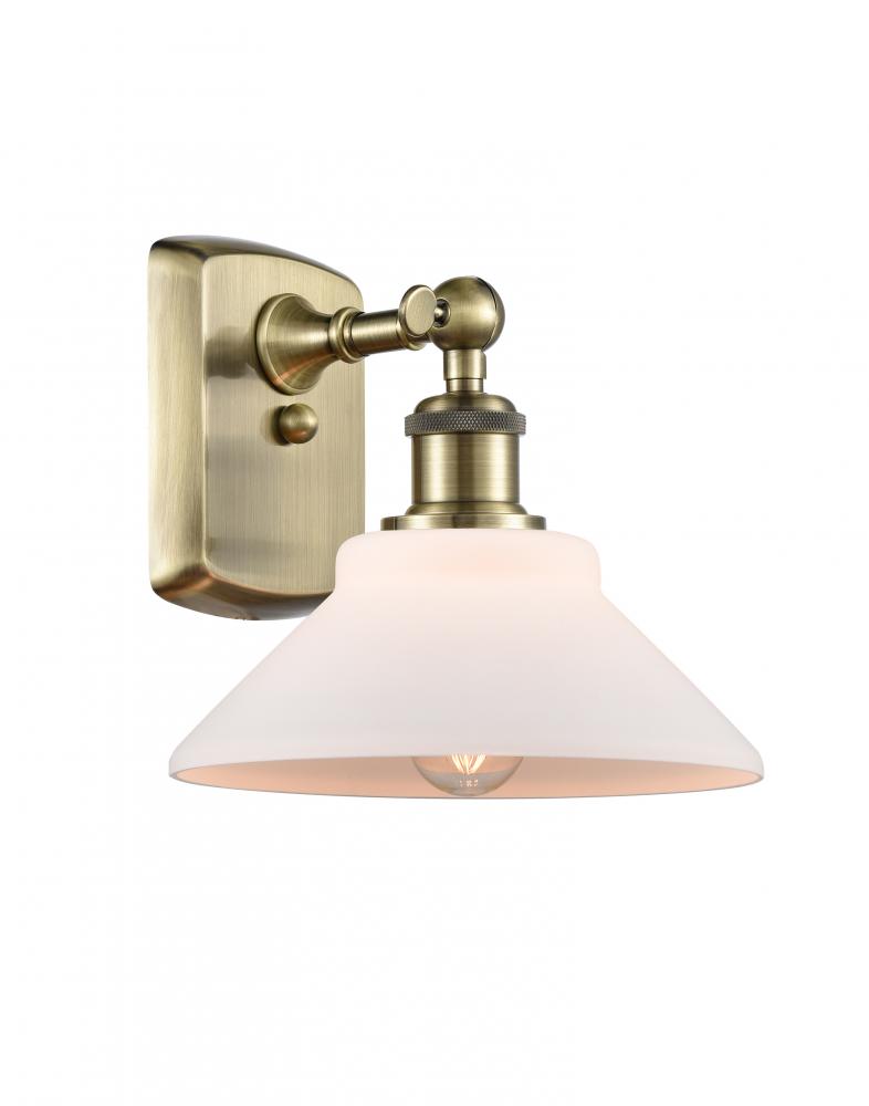 Orwell - 1 Light - 8 inch - Antique Brass - Sconce