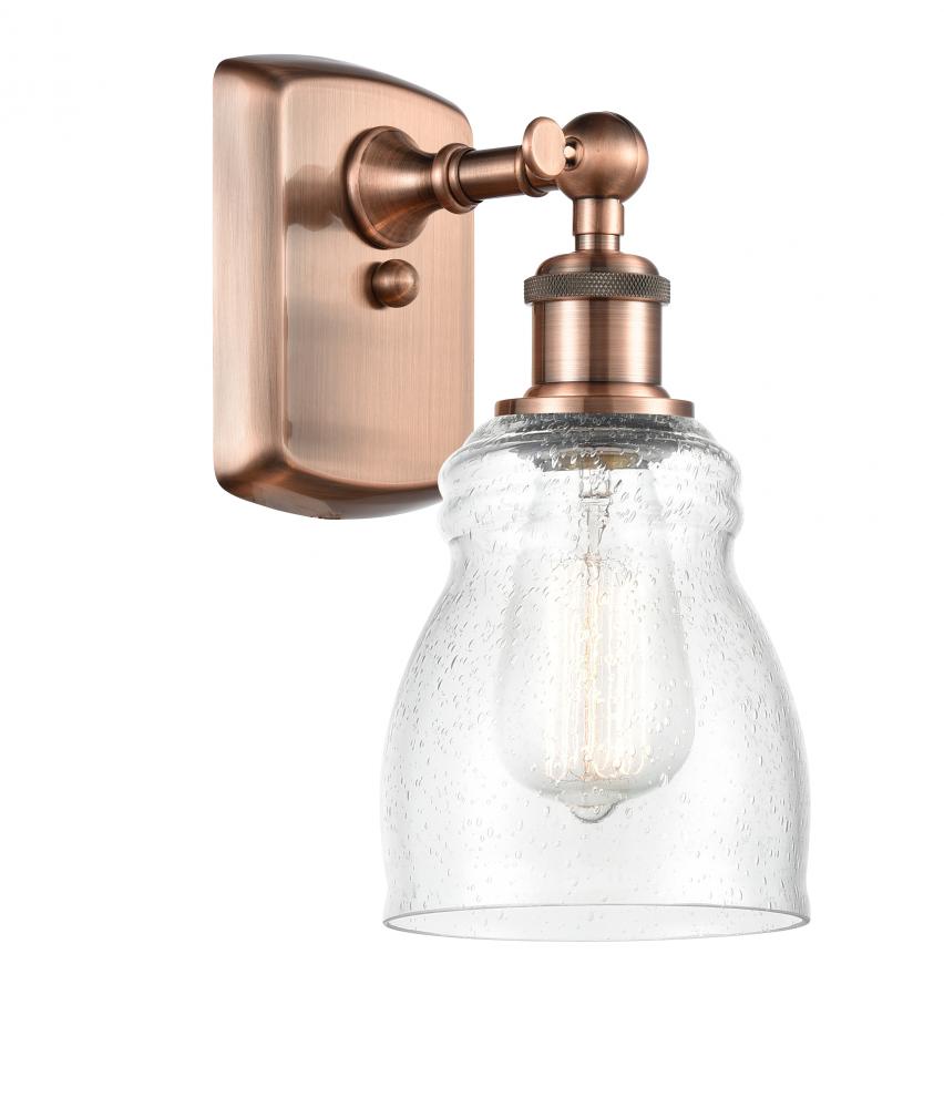 Ellery - 1 Light - 5 inch - Antique Copper - Sconce