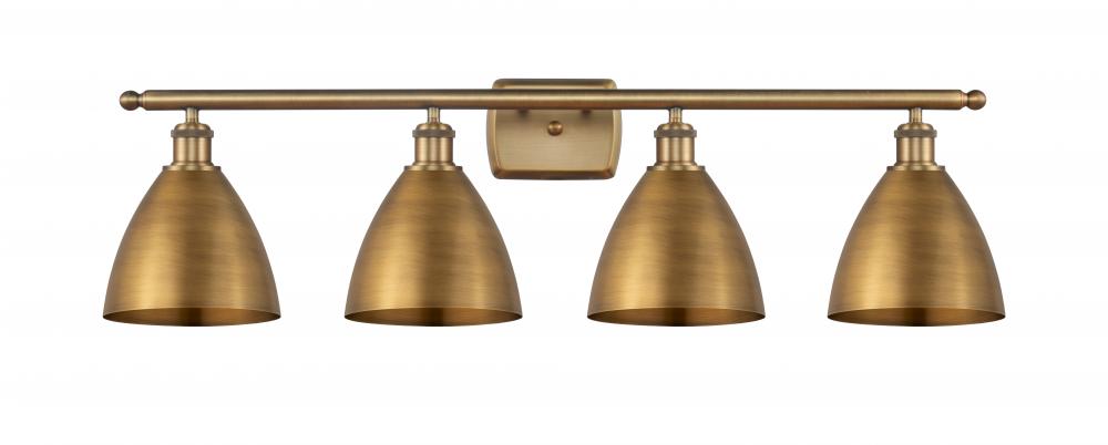 Bristol - 4 Light - 38 inch - Brushed Brass - Bath Vanity Light