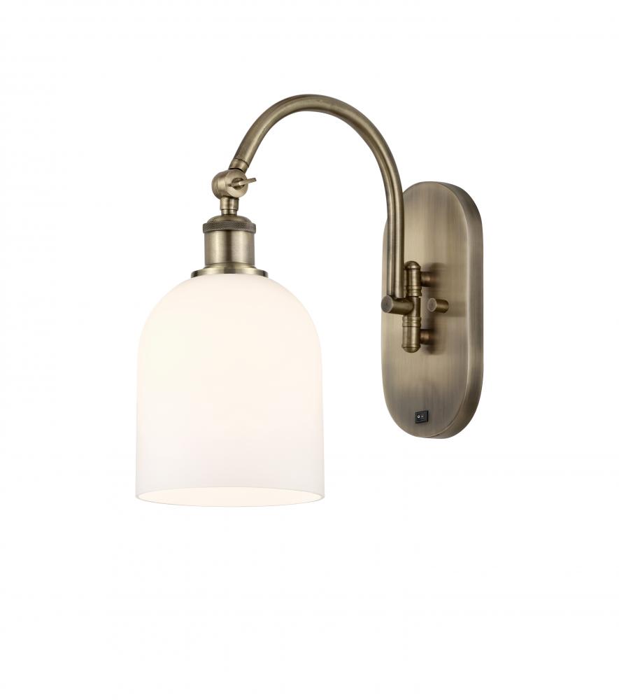 Bella - 1 Light - 6 inch - Antique Brass - Sconce