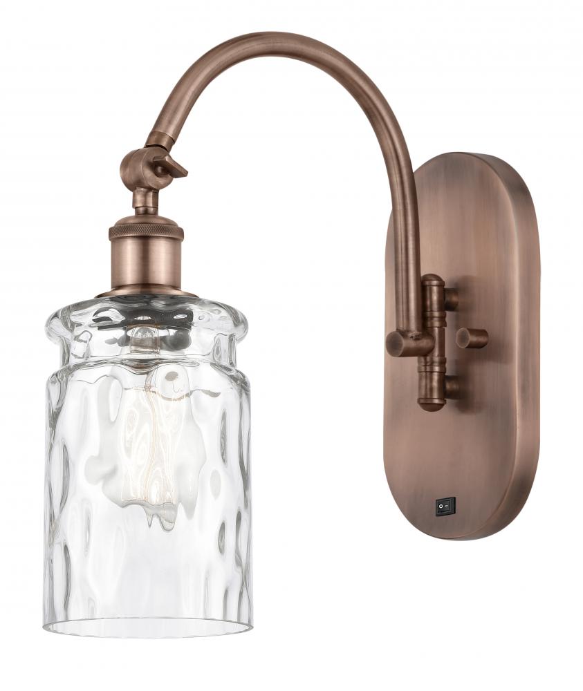 Candor - 1 Light - 5 inch - Antique Copper - Sconce