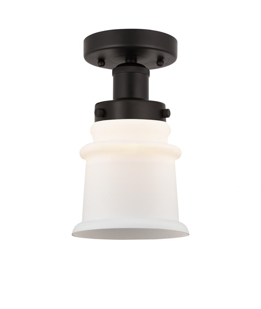 Canton - 1 Light - 5 inch - Oil Rubbed Bronze - Semi-Flush Mount