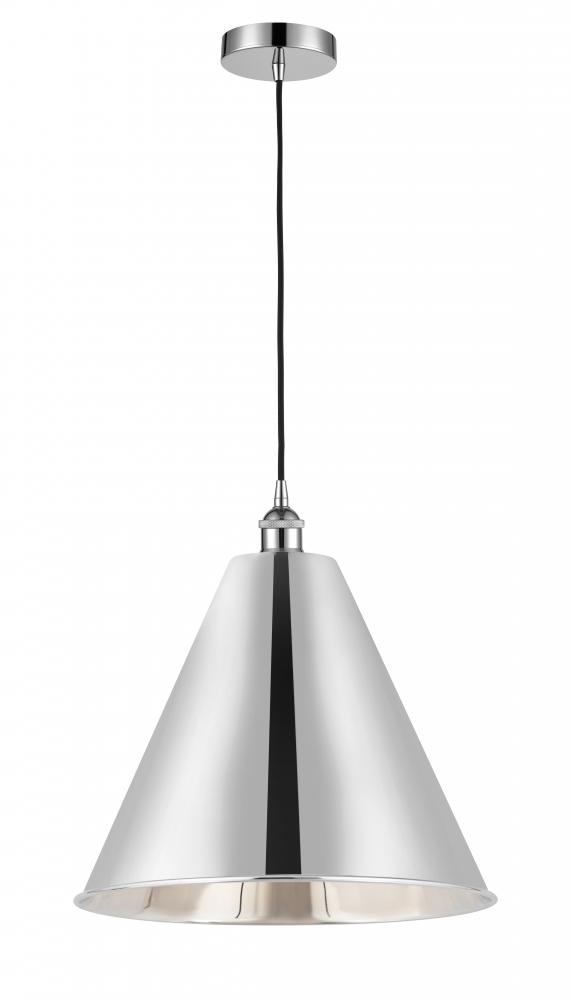 Berkshire - 1 Light - 16 inch - Polished Chrome - Cord hung - Mini Pendant