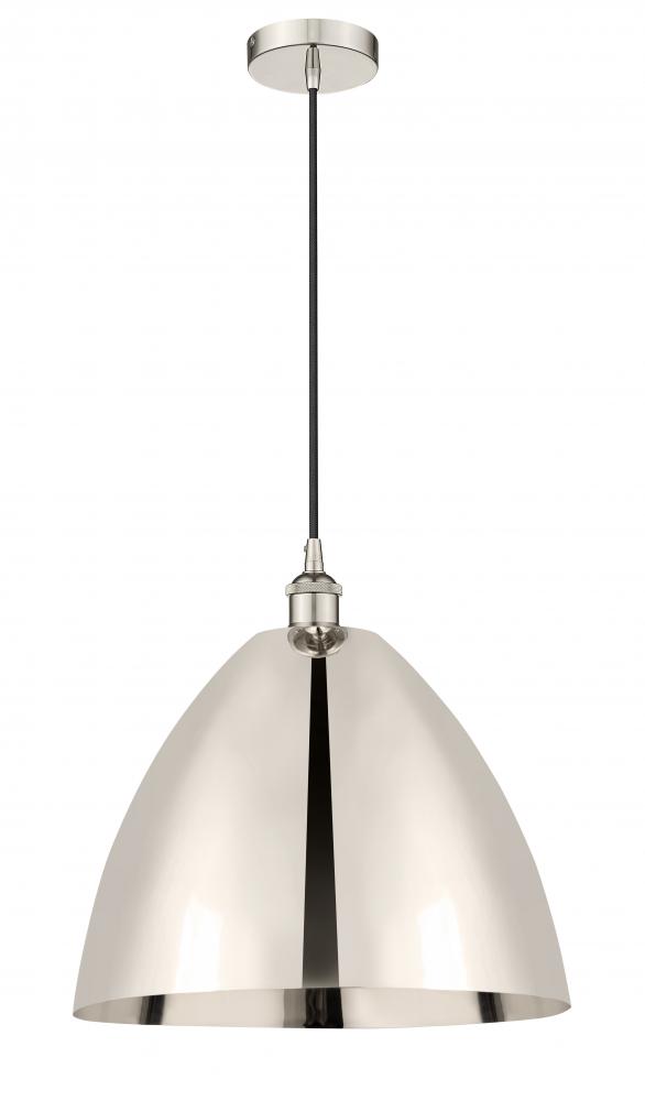 Bristol - 1 Light - 16 inch - Polished Nickel - Cord hung - Mini Pendant