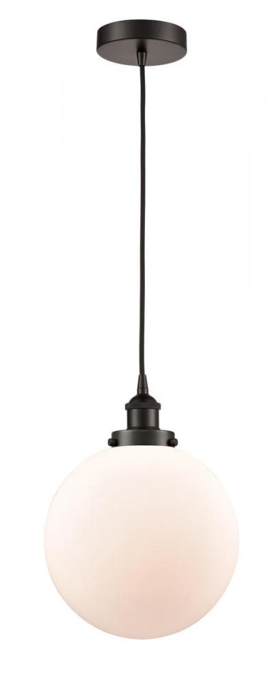 Beacon - 1 Light - 10 inch - Oil Rubbed Bronze - Cord hung - Mini Pendant