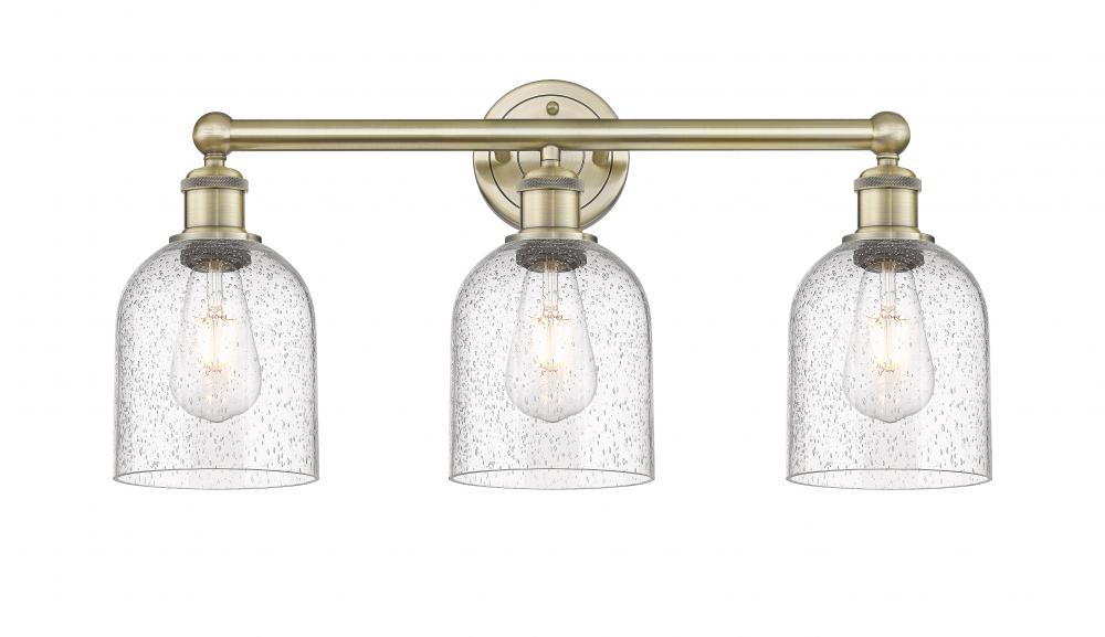 Bella - 3 Light - 24 inch - Antique Brass - Bath Vanity Light