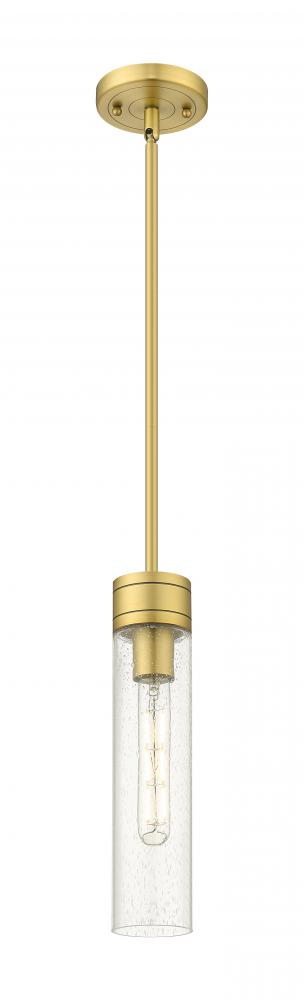 Boreas - 1 Light - 3 inch - Brushed Brass - Stem Hung - Mini Pendant