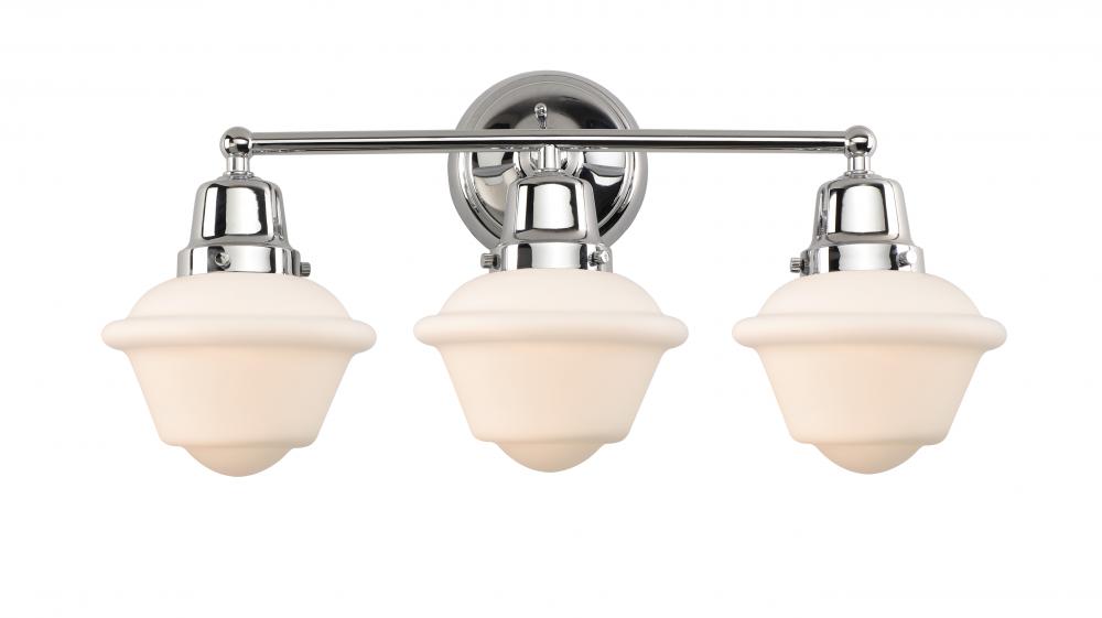 Oxford - 3 Light - 24 inch - Polished Chrome - Bath Vanity Light