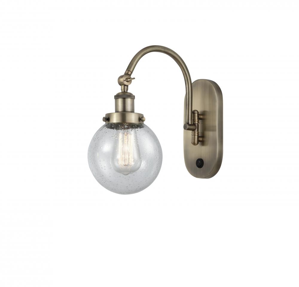 Beacon - 1 Light - 6 inch - Antique Brass - Sconce