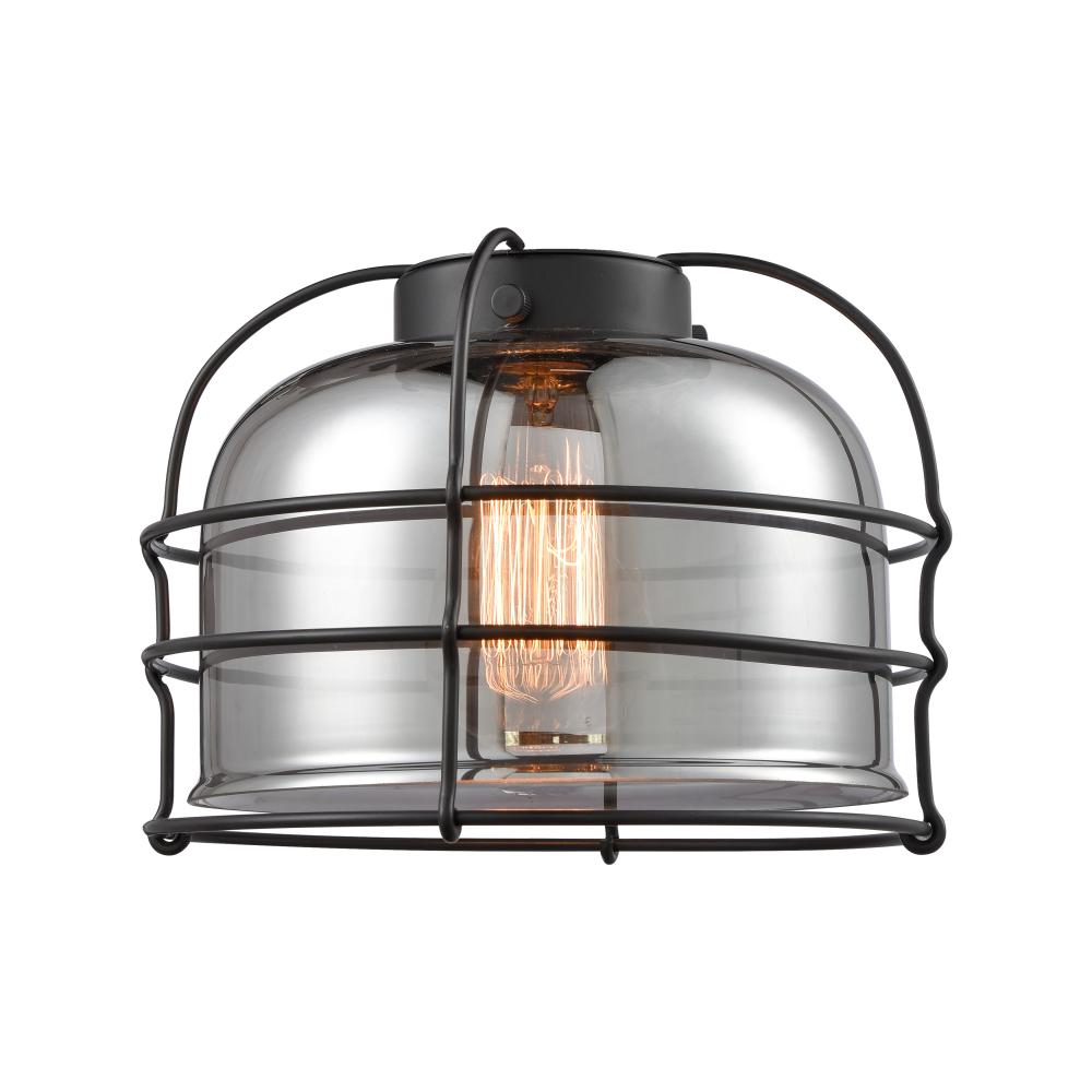 Bell Cage 9" Diameter Wire Cage - Light Smoke Shade