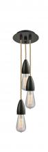 Innovations Lighting 103OB-10RE-4OB - Fairchild - 3 Light - 6 inch - Oil Rubbed Bronze - Cord hung - Multi Pendant