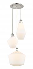 Innovations Lighting 113B-3P-PN-G651-MU - Cindyrella 3 Light 14 inch Multi-Pendant