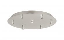 Innovations Lighting 116-PN - 6 Light Round Multi Port Canopy