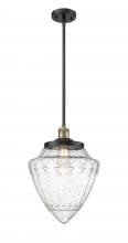 Innovations Lighting 201S-BAB-G664-12 - Bullet - 1 Light - 12 inch - Black Antique Brass - Stem Hung - Mini Pendant