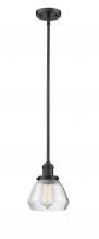 Innovations Lighting 201S-OB-G172 - Fulton - 1 Light - 7 inch - Oil Rubbed Bronze - Stem Hung - Mini Pendant