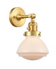 Innovations Lighting 203SW-SG-G321 - Olean - 1 Light - 7 inch - Satin Gold - Sconce