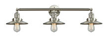 Innovations Lighting 205-SN-M2 - Railroad - 3 Light - 32 inch - Brushed Satin Nickel - Bath Vanity Light