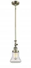 Innovations Lighting 206-AB-G192 - Bellmont - 1 Light - 6 inch - Antique Brass - Stem Hung - Mini Pendant