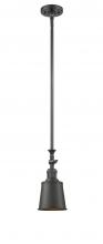 Innovations Lighting 206-OB-M9-OB - Addison - 1 Light - 5 inch - Oil Rubbed Bronze - Stem Hung - Mini Pendant