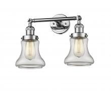 Innovations Lighting 208-PC-G192 - Bellmont - 2 Light - 17 inch - Polished Chrome - Bath Vanity Light