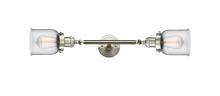 Innovations Lighting 208L-SN-G52 - Bell - 2 Light - 5 inch - Brushed Satin Nickel - Bath Vanity Light