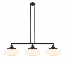 Innovations Lighting 213-BK-G691-12 - Bridgeton - 3 Light - 44 inch - Matte Black - Stem Hung - Island Light