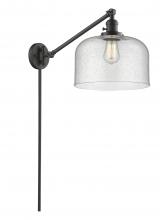 Innovations Lighting 237-OB-G74-L - Bell - 1 Light - 12 inch - Oil Rubbed Bronze - Swing Arm