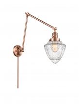 Innovations Lighting 238-AC-G664-7 - Bullet - 1 Light - 7 inch - Antique Copper - Swing Arm