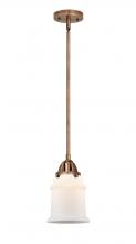 Innovations Lighting 288-1S-AC-G181 - Canton - 1 Light - 6 inch - Antique Copper - Cord hung - Mini Pendant