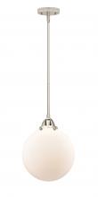 Innovations Lighting 288-1S-PN-G201-10 - Beacon - 1 Light - 10 inch - Polished Nickel - Cord hung - Mini Pendant