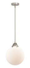 Innovations Lighting 288-1S-SN-G201-10 - Beacon - 1 Light - 10 inch - Brushed Satin Nickel - Cord hung - Mini Pendant