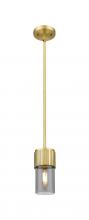 Innovations Lighting 428-1S-BB-G428-7SM - Bolivar - 1 Light - 5 inch - Brushed Brass - Pendant