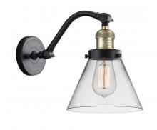 Innovations Lighting 515-1W-BAB-G42 - Cone - 1 Light - 8 inch - Black Antique Brass - Sconce