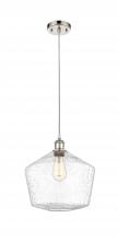 Innovations Lighting 516-1P-PN-G654-12 - Cindyrella - 1 Light - 12 inch - Polished Nickel - Cord hung - Mini Pendant