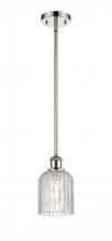 Innovations Lighting 516-1S-PN-G559-5CL - Bridal Veil - 1 Light - 5 inch - Polished Nickel - Mini Pendant